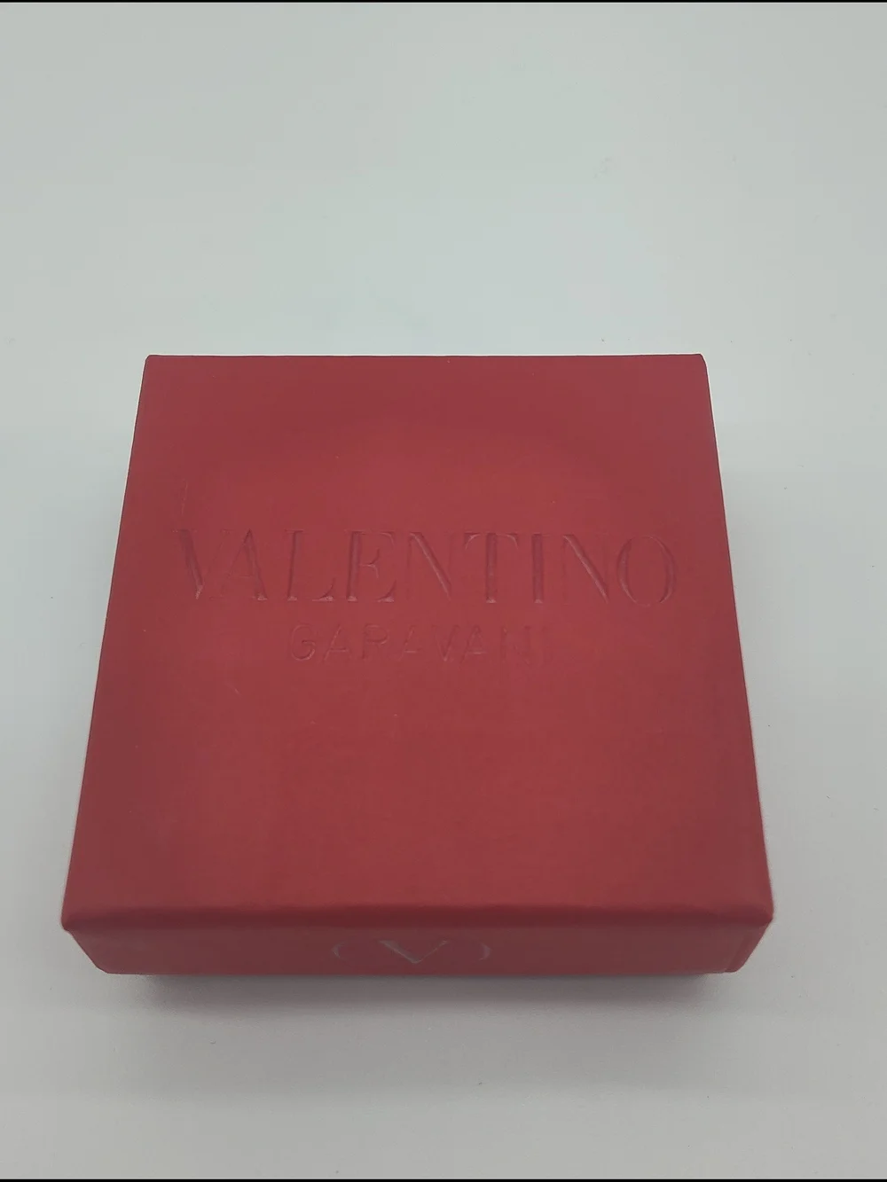 VALENTINO GARAVANI Red Jewelry Box Dust Bag Cards Envelope Mytheresa Gift Set
